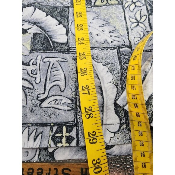 Pride of Hawaii Mens 2xl short sleeve buttondown casual Hawaiian Shirt - Picture 7 of 7